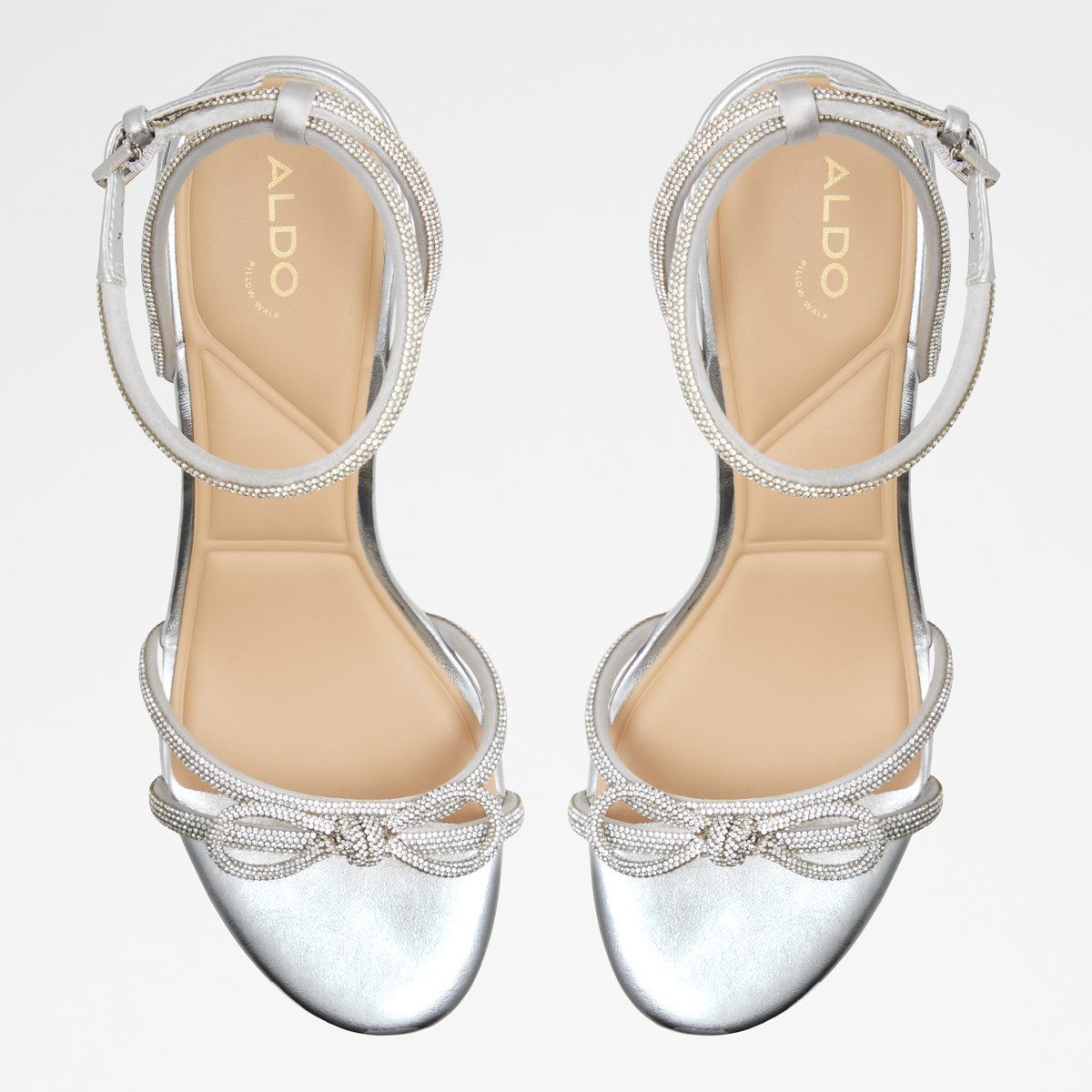 Bouclette Heeled Sandals