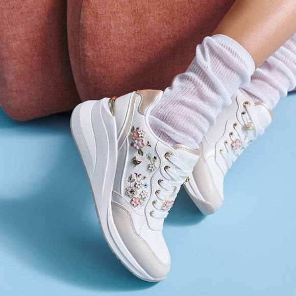 Flowergarden Wedge Sneakers