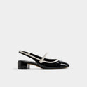 Aggie Sling-back Heeled Pumps
