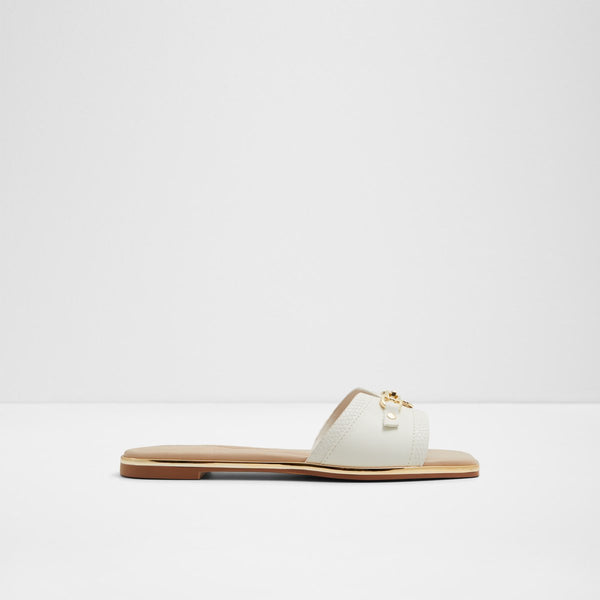 ALDO Women's White Slide Sandals