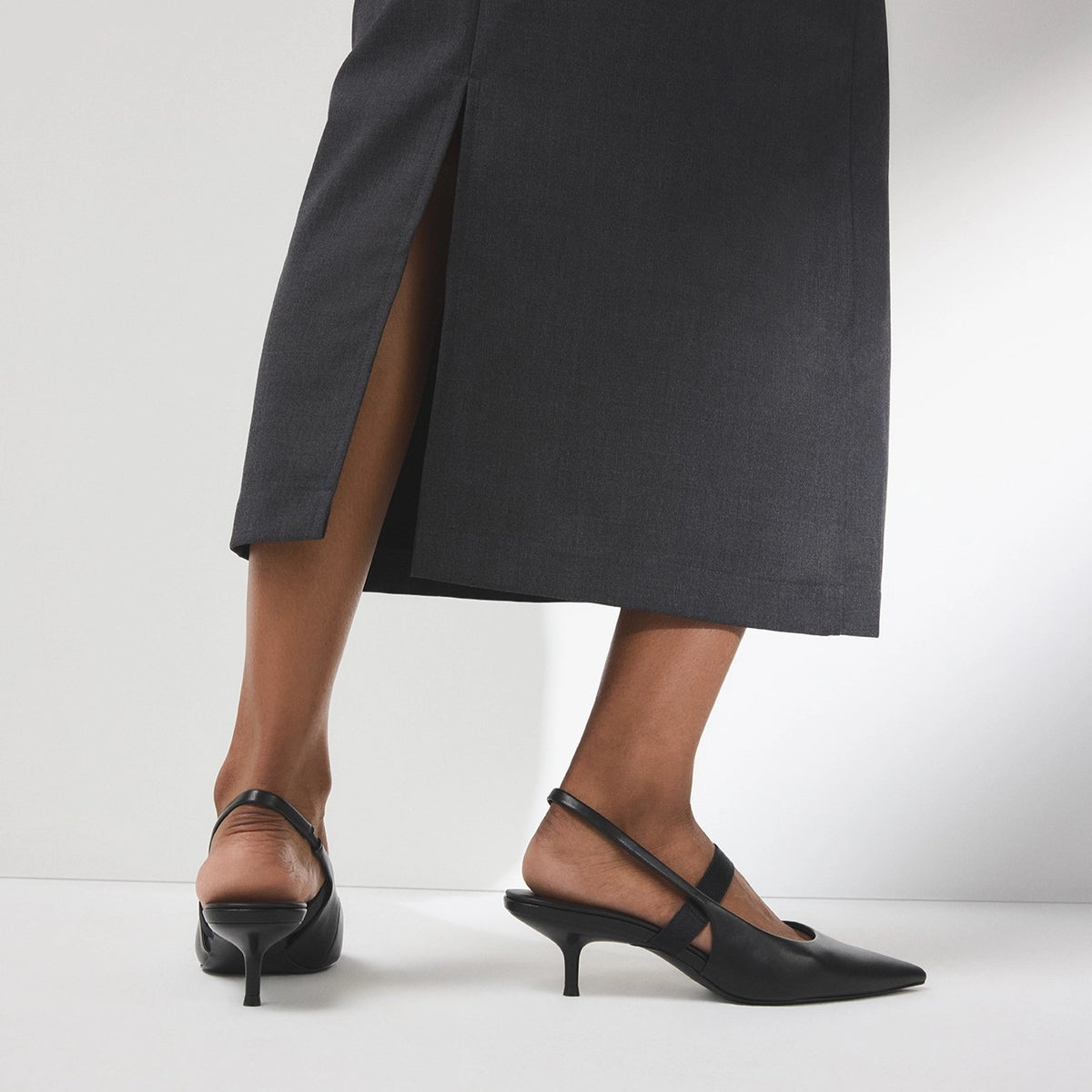 Sabinna Sling-back Heeled Pumps