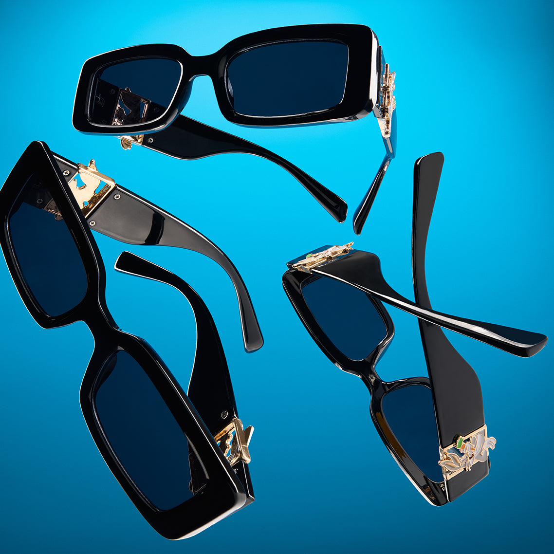 Bugsshades Rectangle Sunglasses