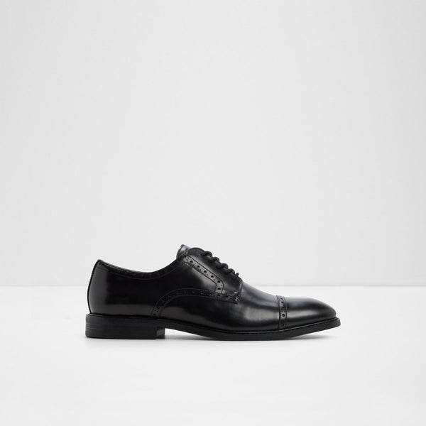 ALDO Men's Black Leather Derby Shoes