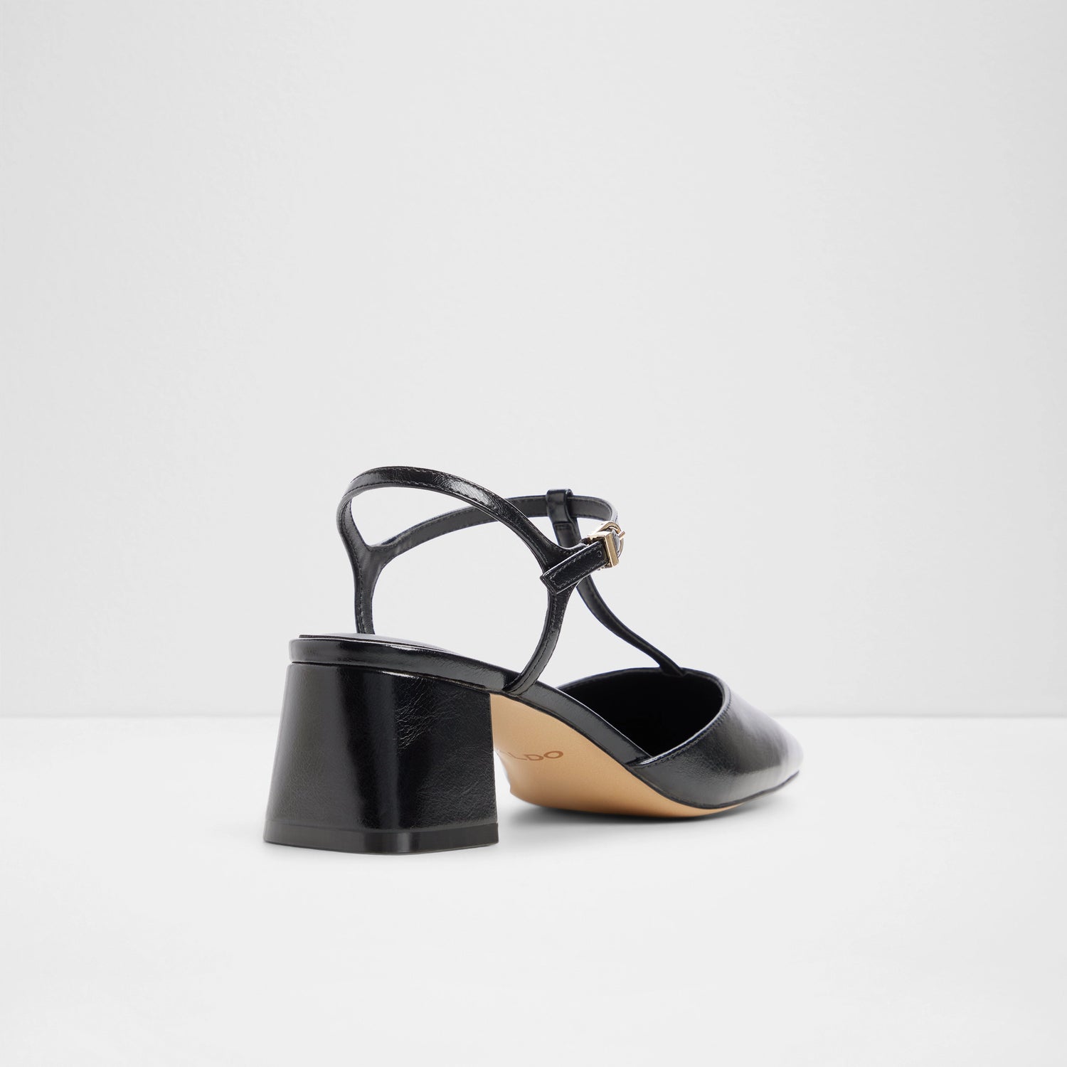 Bianna T-strap Heeled Pumps