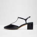 Bianna T-strap Heeled Pumps