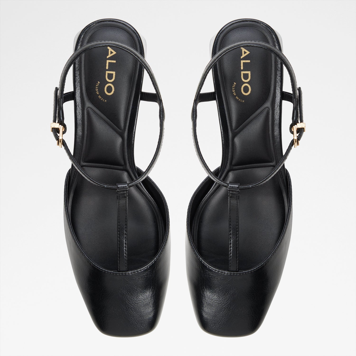 Bianna T-strap Heeled Pumps