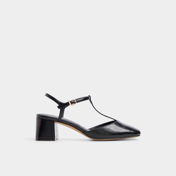 Bianna T-strap Heeled Pumps