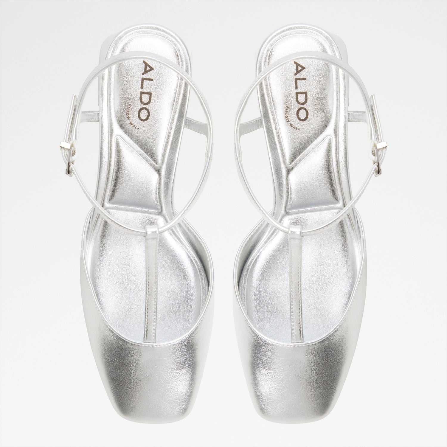Bianna T-strap Heeled Pumps