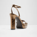 Chicgleam Ankle-Strap Heeled Sandals