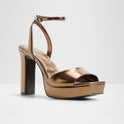 Chicgleam Ankle-Strap Heeled Sandals