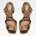 Chicgleam Ankle-Strap Heeled Sandals