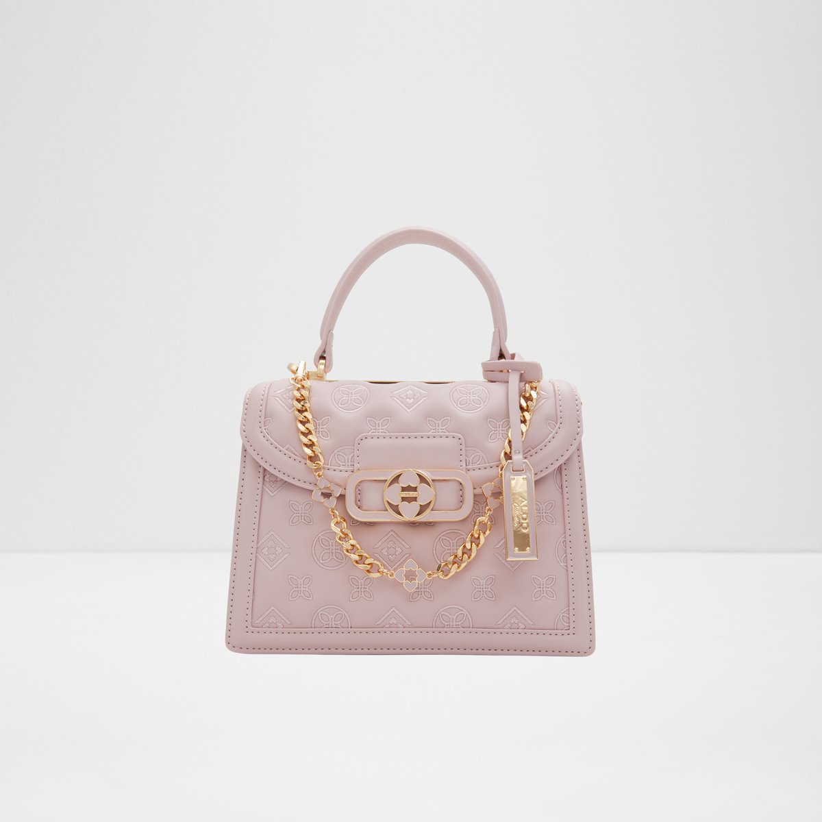 Fabulous Aldo Lips Handbag One size Beige chain handle GC003 main image 1
