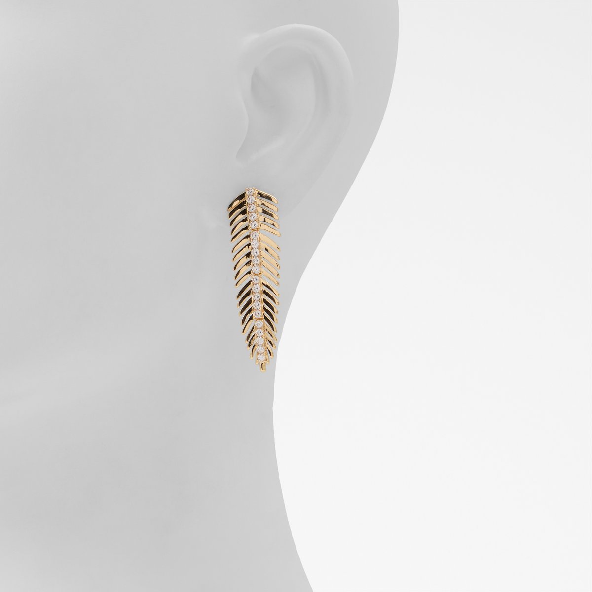 Feathers Drop Earrings