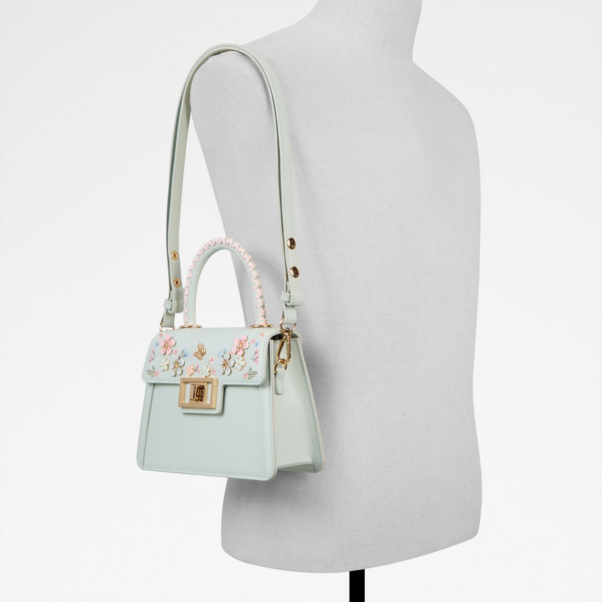 Flowergirl Top Handle Bag