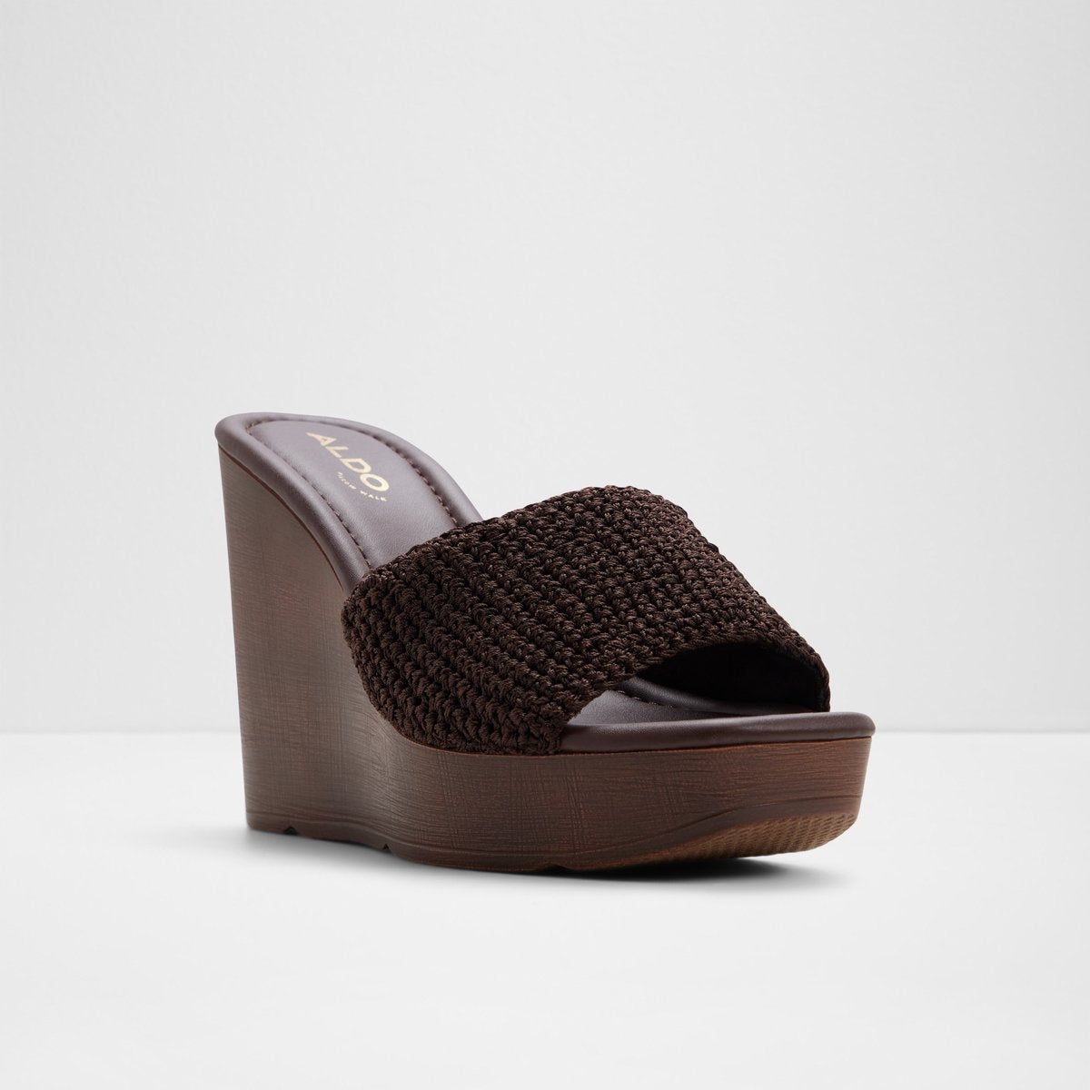 Grounded Wedge Sandals