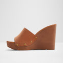 Grounded Wedge Sandals