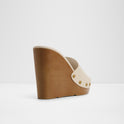 Grounded Wedge Sandals