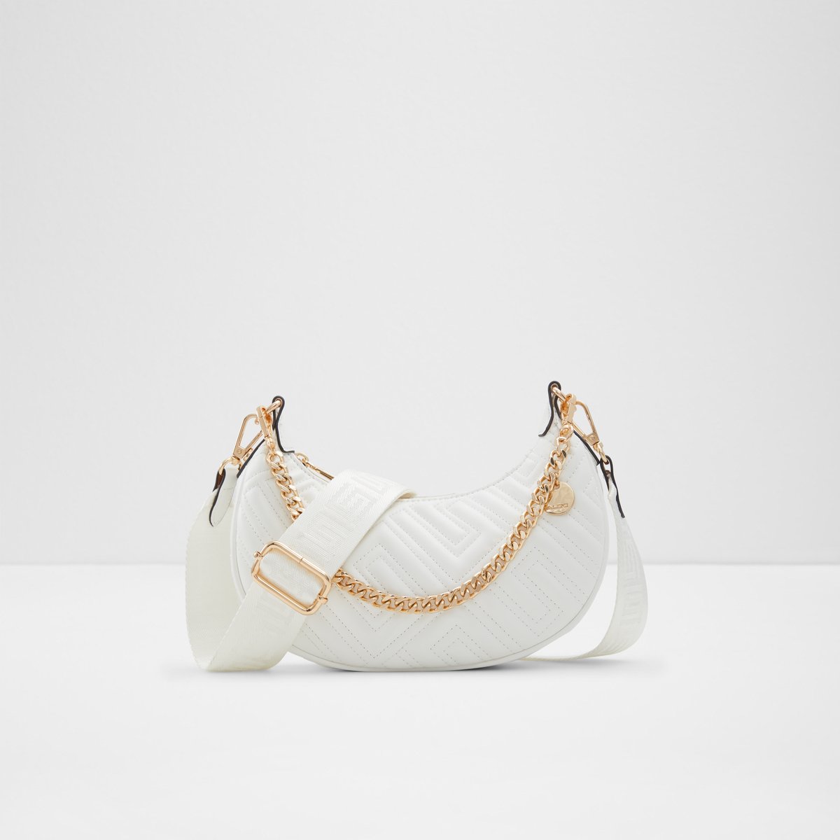 White Leather 90s Shoulder Bag Katalyna Shoulder Bag – ALDO