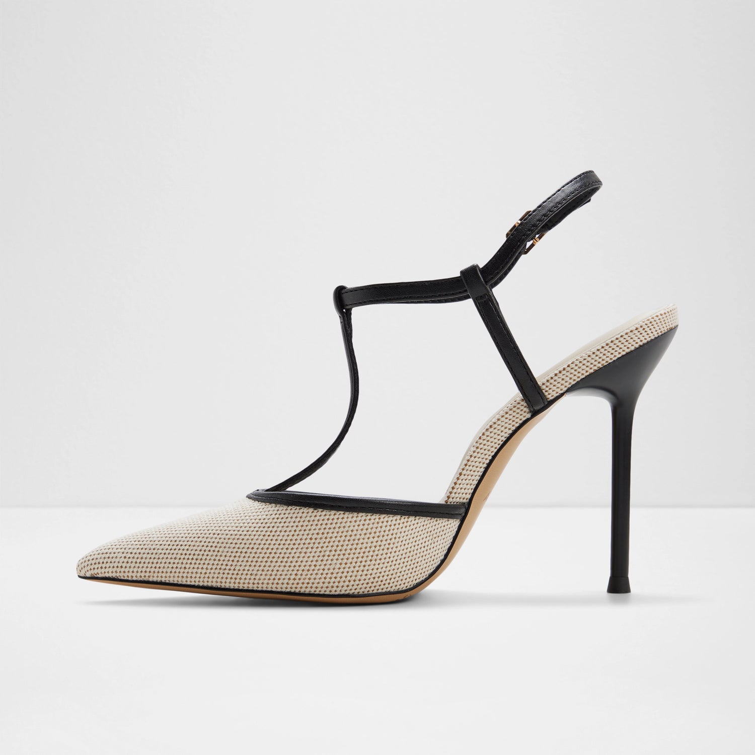 Leonna T-strap Heeled Pumps