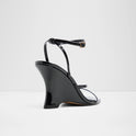 Lexina Ankle-Strap Heeled Sandals