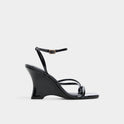 Lexina Ankle-Strap Heeled Sandals
