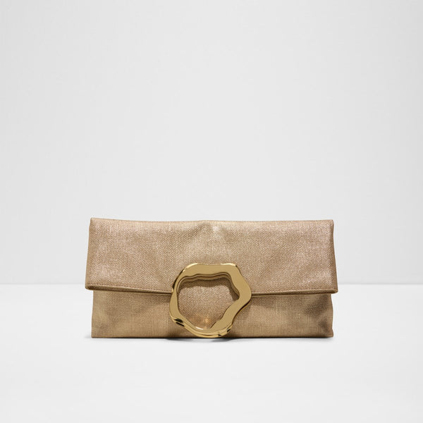 ALDO Women's Gold Clutch Bag