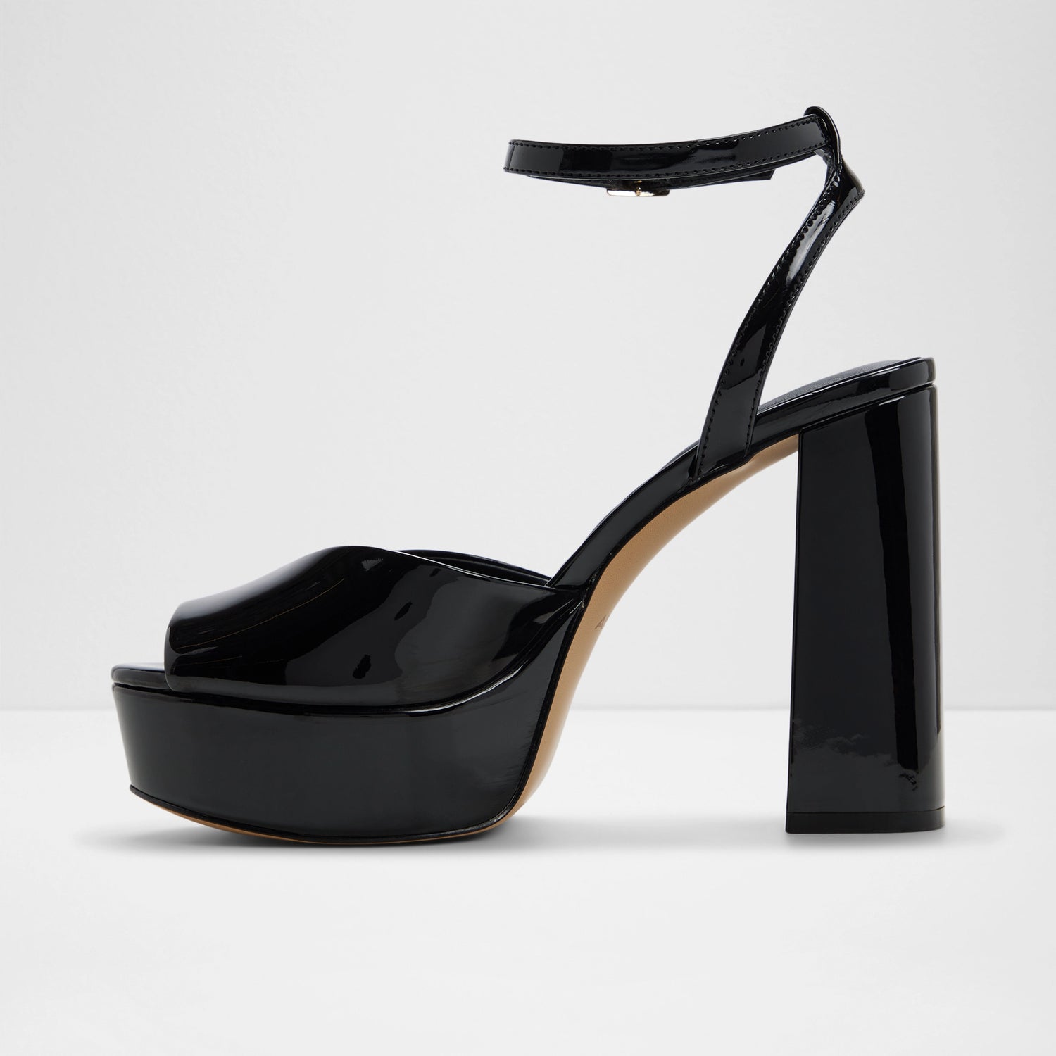 Monnae Ankle-Strap Heeled Sandals