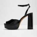 Monnae Ankle-Strap Heeled Sandals