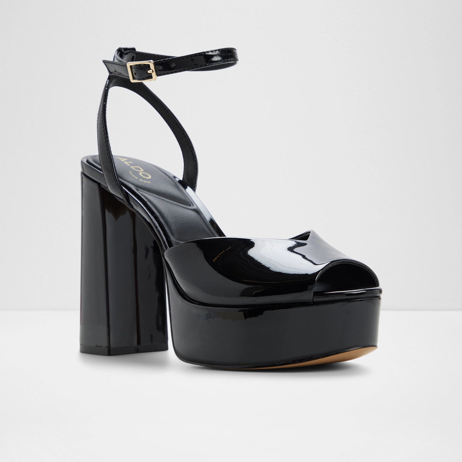 Monnae Ankle-Strap Heeled Sandals