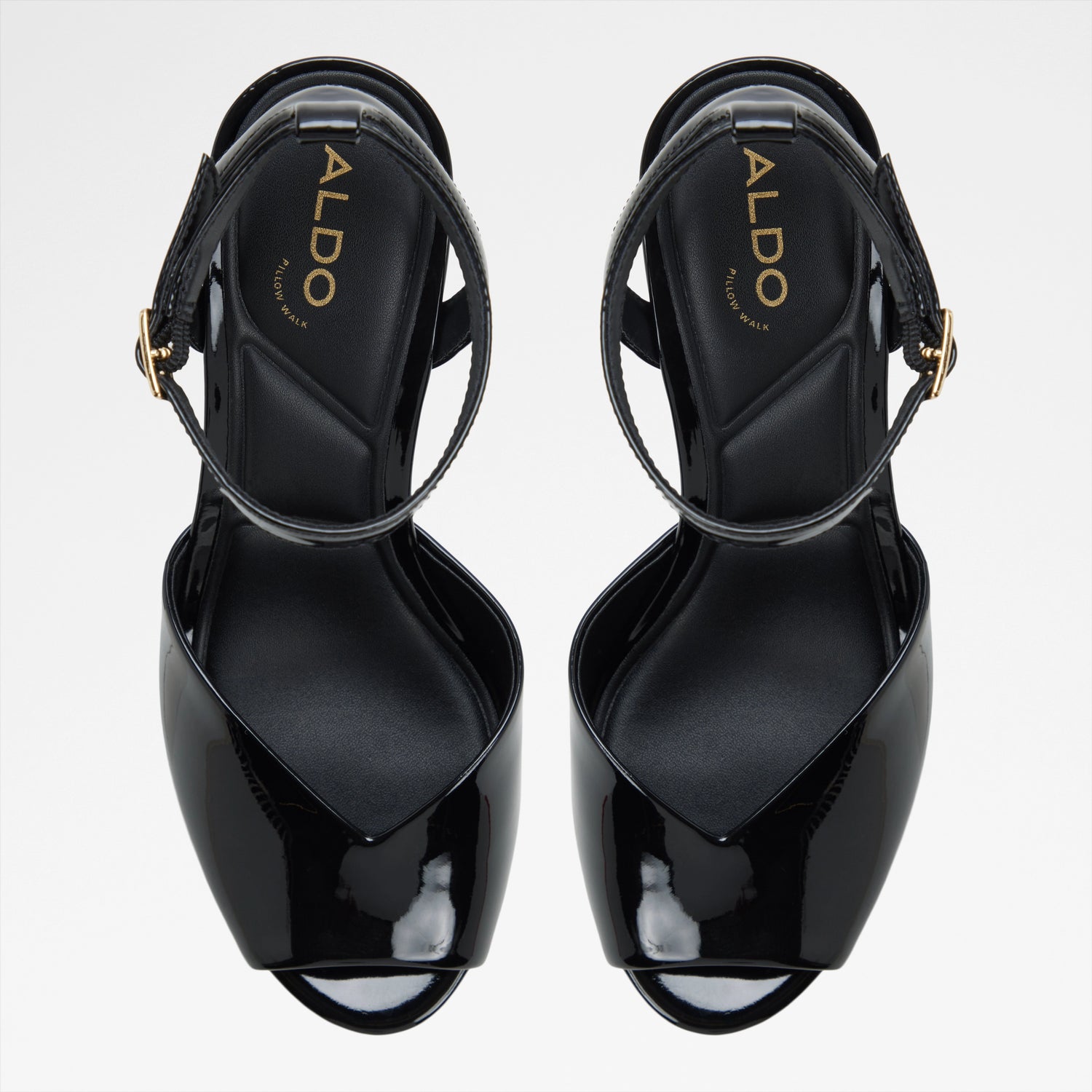 Monnae Ankle-Strap Heeled Sandals