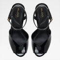 Monnae Ankle-Strap Heeled Sandals