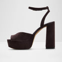 Monnae Ankle-Strap Heeled Sandals
