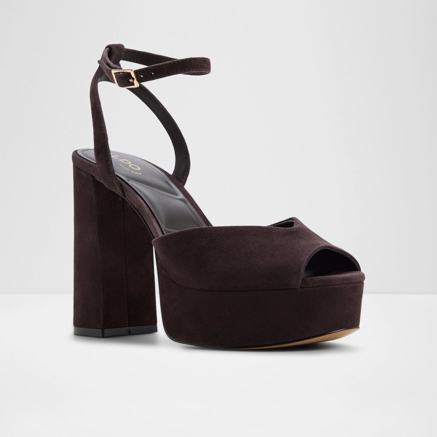 Monnae Ankle-Strap Heeled Sandals