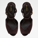 Monnae Ankle-Strap Heeled Sandals