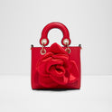 Redroses Top Handle Bag