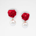 Rosettee Drop Earrings
