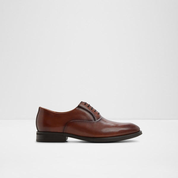 ALDO Men's Brown Leather Oxford Shoes
