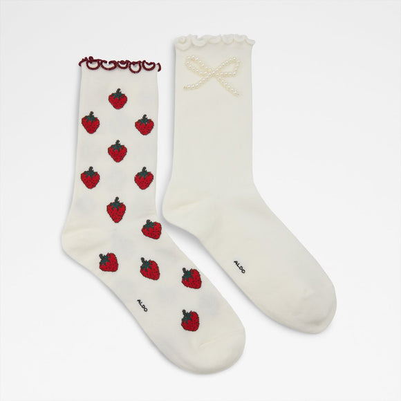 Strawbaby Crew Socks