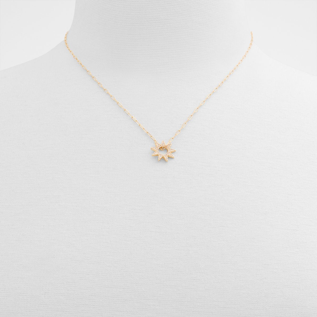 Sunbursst Single-Strand Necklace