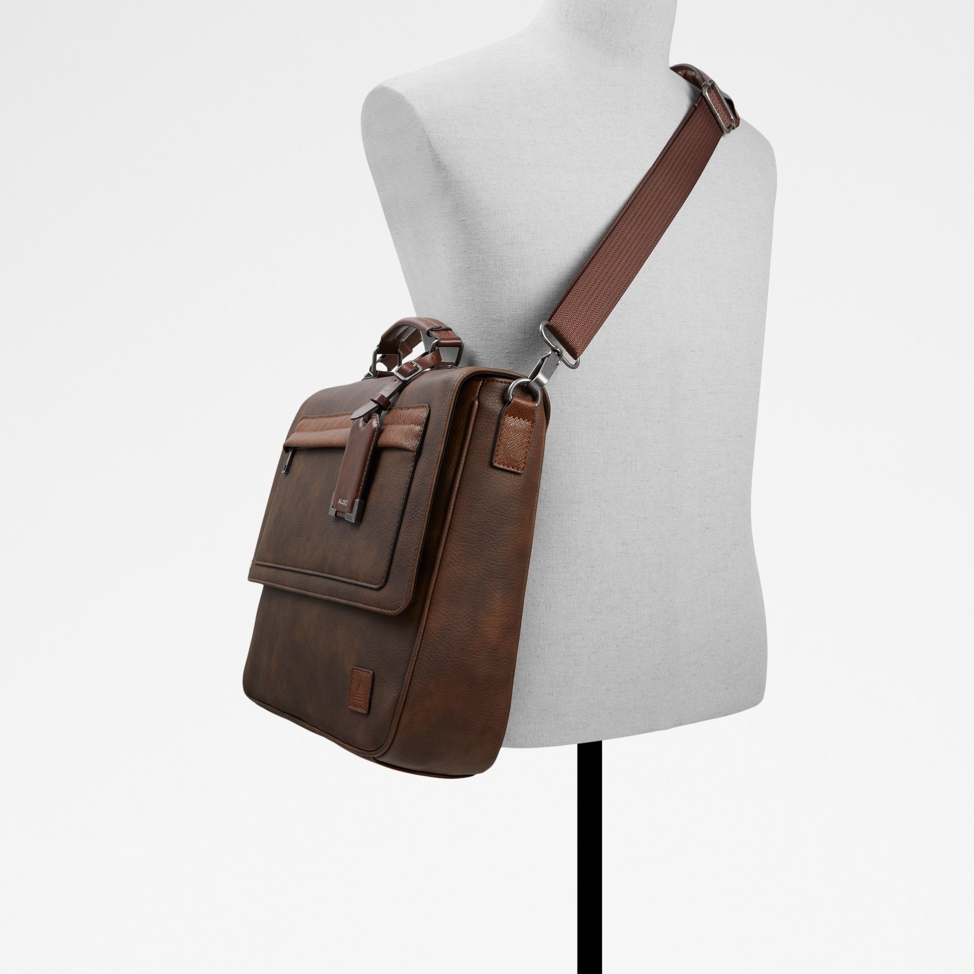 Aldo leather cheap messenger bag
